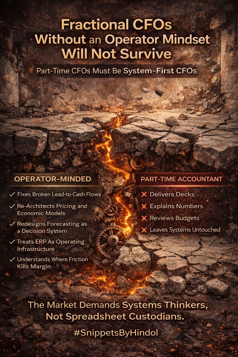 Fractional CFOs Without an Operator Mindset Will Not Survive