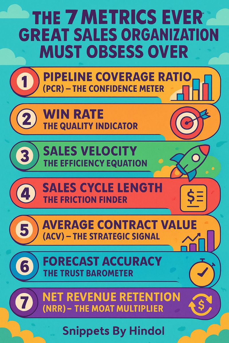 Creating True Pipeline Fluency: The 7 Practices Every Sales Organization Must Master - (A CFO’s Perspective)