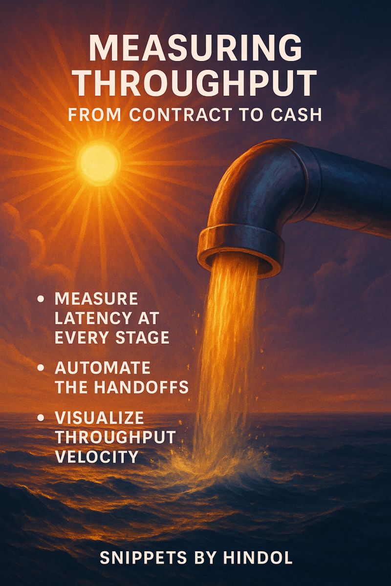 From Contract to Cash- Measuring Throughput Like a Pro