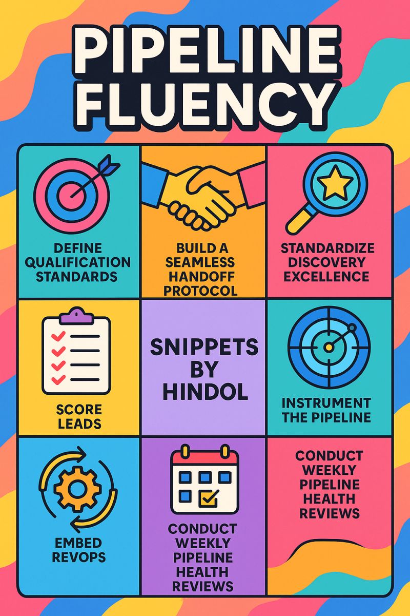 Creating True Pipeline Fluency: The 7 Practices Every Sales Organization Must Master