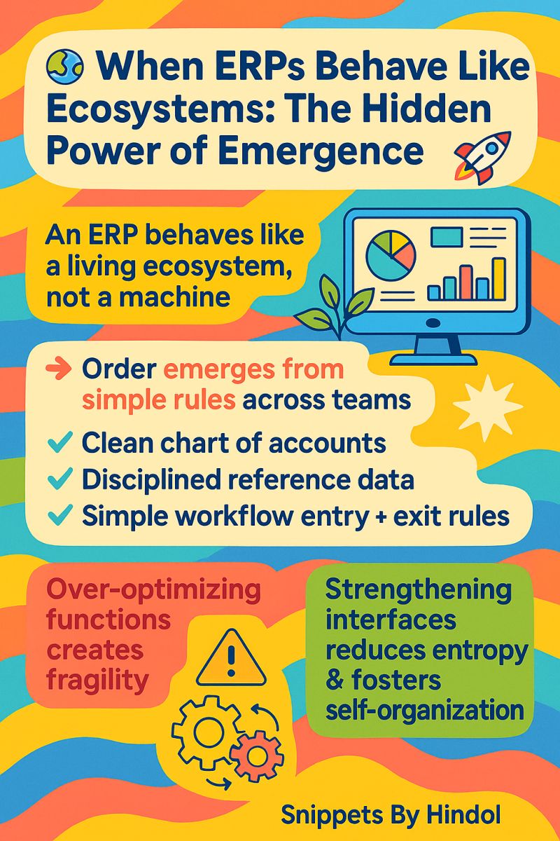 When ERPs Behave Like Ecosystems- The Hidden Power of Emergence